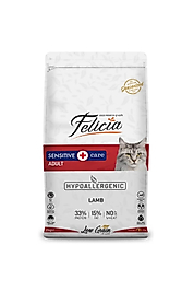 Felicia Düşük Tahıllı Kuzulu Yetişkin Kedi Maması 2 Kg