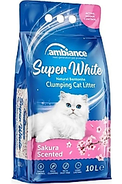 Ambiance Sakura Çiçeği Kokulu Kedi Kumu 10 Lt