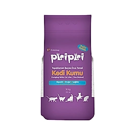 Eczacıbaşı Pudra Kokulu Topaklanan Ince Taneli Kedi Kumu 10 L