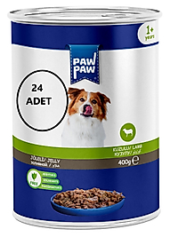 Pawpaw Joleli Kuzu Etli Yetişkin Köpek Konservesi 400Gr 24'lü