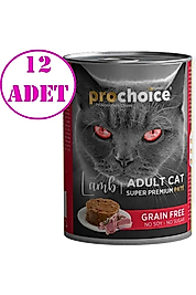 Pro Choice Kuzulu Kedi Konservesi 400 Gr 12'li